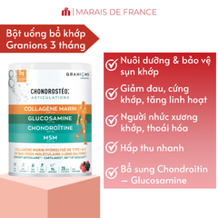 Bột Hỗ Trợ Xương Khớp Granions Chondrosteo Articulations Marin 280g - Dinh Dưỡng Cho Khớp, Nhập Khẩu Chính Hãng Pháp