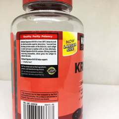 Viên uống dầu tôm Kirkland Signature Krill Oil 500mg 180 viên - Tăng cường sức khỏe tim mạch, omega-3 tự nhiên, hỗ trợ viêm khớp, tăng sức đề kháng