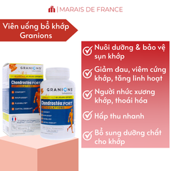 Viên Uống Bổ Xương Khớp Granions Chondrostéo+ - Giảm Thoái Hóa Khớp, Hỗ Trợ Khớp Linh Hoạt và Vận Động Cải Thiện sức khỏe