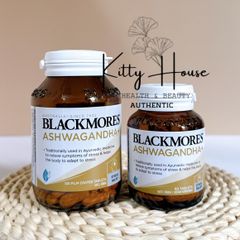 Viên uống giảm căng thẳng Blackmores Ashwagandha+ Vitamin B - Hỗ trợ năng lượng và sức khỏe tổng thể 120 viên