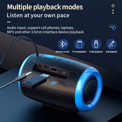Loa Bluetooth Vòm 360 Không Dây Di Động - Kết Nối USB, Thẻ Nhớ, Jack 3.5 - Âm Thanh Chất Lượng Cao Cho Du Lịch, Picnic