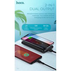 Sạc Dự Phòng Không Dây Hoco J50 10000mAh - Sạc Nhanh Cho iPhone, Samsung, Thiết Bị Di Động Chính Hãng Hàng Đầu Hong Kong