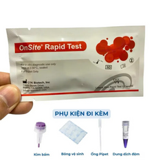 Test HIV Thế Hệ Thứ 4 Ag/Ab - Phát Hiện Sớm Virus HIV Sau 14 Ngày - Dễ Sử Dụng, Chính Hãng, Đảm Bảo Sức Khỏe Cá Nhân
