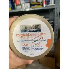 Kem Dưỡng Da Gold Bond Ultimate Rough & Bumpy Skin 226g - Làm Mềm Mịn, Giảm Thâm, Dưỡng Ẩm Hiệu Quả Cho Da Thô Sần