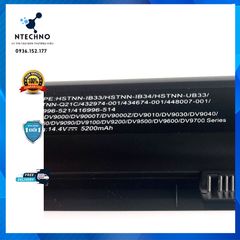 Pin Laptop HP Pavilion DV9000, DV9009, DV9030, DV9008, DV7000 - Bảo Hành 12 Tháng, Phụ Kiện Thiết Bị Số Chất Lượng Cao