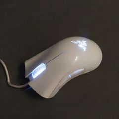 Chuột Razer DeathAdder Elite Essential Trắng - Cảm Biến 3500dpi, 5 Nút Chơi Game & Văn Phòng, Dùng Cho PC Laptop