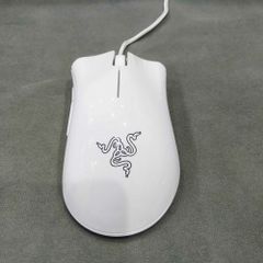 Chuột Razer DeathAdder Elite Essential Trắng - Cảm Biến 3500dpi, 5 Nút Chơi Game & Văn Phòng, Dùng Cho PC Laptop