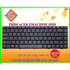Bàn Phím Laptop Acer eMachines D520 D720 E520 E720 US Layout - Bảo Hành 09 Tháng, Thay Thế Dễ Dàng, Chất Lượng Cao