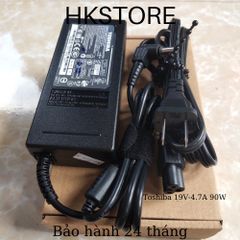 Sạc Laptop Toshiba 19V-4.7A 90W - Tương thích với L640, L655, C650, C640, A200, A205, R700, A300, P750, M200, M205, P200, P205