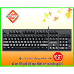 Bàn phím Gaming DareU LK135 - Thiết kế Full-size, Switch Rubber Dome, Chống nước, Tương thích mọi hệ điều hành
