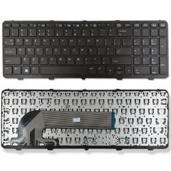 Bàn phím Laptop HP ProBook 450 G0 G1 G2 455 G1 G2 470 G1 G2 - Thay thế chất lượng cao, bảo hành 1 đổi 1, chuẩn US layout màu đen