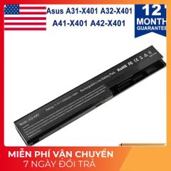Pin Laptop Asus X401A X401U X401 - 6 Cell Chính Hãng, Mới 100%, Bảo Hành Đổi Mới, Cam Kết Chất Lượng Tối Ưu