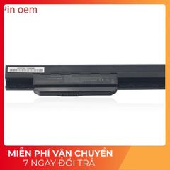 Pin Laptop Asus 6 Cell, Màu Đen, Chính Hãng - Dành cho X53S, X53SD, X53SM, X53SJ, X53SG - Bảo Hành 100% Mới