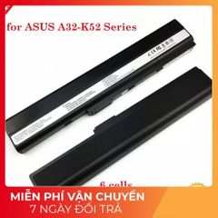 Pin Laptop Asus 6 Cell Chính Hãng - K52F K52J K52JC K52D K52N, Bảo Hành 100%, Sản Phẩm Mới Nhập Khẩu, Chất Lượng Đảm Bảo