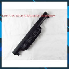 Pin Laptop Asus 6 Cell Thay Thế Chính Hãng cho K55N, K55V, K55VD, K55VM, K55VS - Đen, Bảo Hành 100% Mới Nhập Khẩu