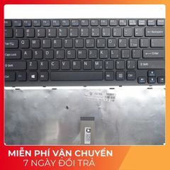 Bàn phím Laptop Sony SVE14122CVW/CVB/J11W - Phụ kiện chính hãng, chất lượng cao, gõ nhạy, bảo đảm tương thích 100%