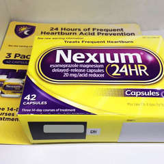 Viên Uống Nexium 24hr Giảm Đau Dạ Dày và Ợ Nóng - Hỗ Trợ Tiêu Hóa Hiệu Quả, 42 Viên