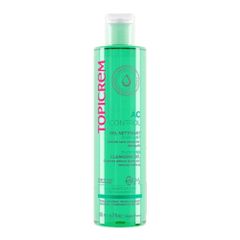 Sữa Rửa Mặt Topicrem AC Control Cleansing Gel - Dành cho Da Hỗn Hợp, Da Dầu và Da Mụn Nhạy Cảm - Giúp Làm Sạch Dịu Nhẹ, 200mL và 400mL