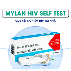 Que Tự Xét Nghiệm HIV Tại Nhà Mylan - Bộ Test Nhanh Kết Quả Trong 15 Phút, Chính Hãng, Tiện Lợi, An Toàn Sức Khỏe 3 Tháng