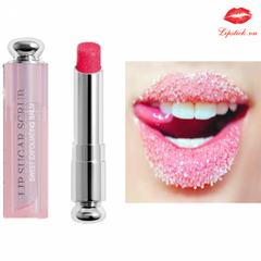 Son dưỡng môi Dior 002 Raspberry Lip Sugar Scrub - Chăm sóc môi cao cấp, tẩy tế bào chết và cấp ẩm, hương vị raspberry thơm ngon