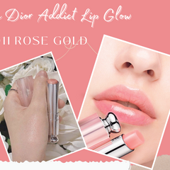 Son Dưỡng Môi Dior Addict Lip Glow 011 Rose Gold - Dưỡng Ẩm, Màu Hồng Cam Tự Nhiên, Chính Hãng Pháp