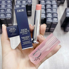 Son Dưỡng Dior Addict Lip Glow 012 Rosewood 3.2g - Sắc Hồng Tự Nhiên, Dưỡng Ẩm Mềm Mại, Logo Bạc Chính Hãng