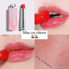 Son Dưỡng Dior Addict Lip Glow 015 Cherry - Son Môi Cao Cấp Màu Đỏ Cherry, Dưỡng Ẩm, Làm Đẹp Tự Nhiên, Chính Hãng