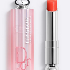 Son Dưỡng Dior Addict Lip Glow Lip Balm - 017 Ultra Coral Chính Hãng - Bảng Màu Tươi Tắn, Dưỡng Ẩm Môi Tự Nhiên