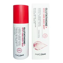 Xịt Giảm Mụn Lưng Angel's Liquid Glutathione 150ml - Giúp Làm Mờ Thâm và Ngăn Ngừa Mụn Hiệu Quả Cho Da êm Ái