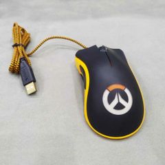 Chuột Gaming Razer DeathAdder Elite Overwatch (Đen Cam) - Cảm Biến Quang 3500dpi 5 Nút Cho Game Thủ và Văn Phòng