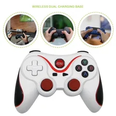 Tay Cầm Chơi Game Bluetooth Terios X3 - Tương Thích Smartphone, PC, Laptop, Android, iOS - Kết Nối Không Dây, Thiết Kế Gọn Nhẹ, Màu Trắng