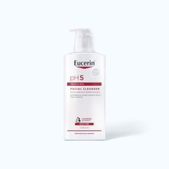 Sữa Rửa Mặt Eucerin PH5 Facial Cleanser 400ml - Dịu Nhẹ Cho Da Nhạy Cảm, Làm Sạch Hiệu Quả, Chăm Sóc Da Tối Ưu