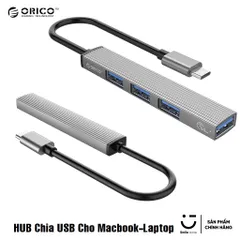HUB Orico USB Type-C 3.0 Splitter - Thiết Bị Mở Rộng Cổng Cho Macbook và Smartphone - Phụ Kiện Chất Lượng Cao