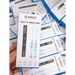 HUB Orico USB Type-C 3.0 Splitter - Thiết Bị Mở Rộng Cổng Cho Macbook và Smartphone - Phụ Kiện Chất Lượng Cao