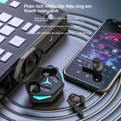 Tai Nghe Không Dây Bluetooth DX22 V5.5 TWS - Âm Thanh HiFi, Chế Độ Game/Âm Nhạc, Kháng Nước, Micrô - Thoải Mái Chơi Game Không Độ Trễ