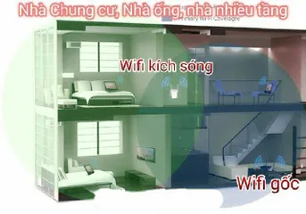 Bộ Kích Sóng WiFi Tốc Độ Cao 300Mbps MERCURY 4 ăng-ten - Mở Rộng Phủ Sóng Cho Nhà Nhiều Tầng, Cài Đặt Dễ Dàng