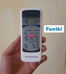 Điều khiển Remote Điều hòa Funiki SC SH HSC 09 12 18 24 - Hàng mới, dễ sử dụng, tặng kèm pin AAA 2 viên