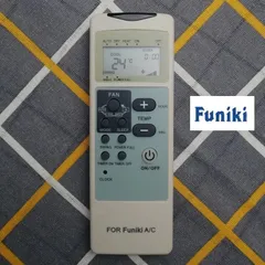 Remote Điều khiển Điều hòa Funiki Inverter 1&2 chiều cho dòng SC SH HSC 09 12 18 24 - Hàng mới tặng Pin chất lượng cao