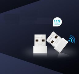 USB Mini Thu Sóng WiFi MW150UH 150Mbps - Thiết Kế Chip Hiện Đại, Anten Cải Tiến, Phiên Bản Kèm Đĩa Driver cho Máy Tính Để Bàn