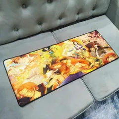 Miếng Lót Chuột Hải Tặc One Piece 41 - Pad Chuột Cỡ Lớn 80x30cm Chống Nước, Chống Trơn Trượt Dày 3mm Cho Game Thủ