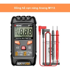 Đồng Hồ Đo Điện Diymore ANENG M113 - Đồng Hồ Vạn Năng Kỹ Thuật Số Đo Điện Áp, Dòng Điện, Điện Trở, An Toàn, Tiện Lợi
