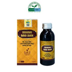 Cao ho Hoàng Bảo Đan 100ml - Hỗ trợ giảm ho, long đờm, bổ phế cho trẻ em và gia đình, tăng cường sức khỏe đường hô hấp