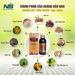 Cao ho Hoàng Bảo Đan 100ml - Hỗ trợ giảm ho, long đờm, bổ phế cho trẻ em và gia đình, tăng cường sức khỏe đường hô hấp