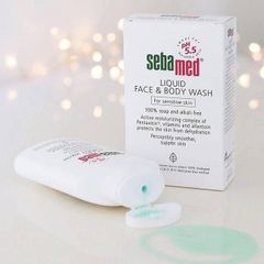 Sữa Rửa Mặt & Tắm Toàn Thân Sebamed 50ml - Dành Cho Da Nhạy Cảm, Giữ Ẩm, Làm Sạch Nhẹ Nhàng, Sản Phẩm Chất Lượng Từ Đức