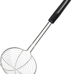 Muôi Thủng KitchenAid KCG010OHOBE Màu Đen - Dụng Cụ Nhà Bếp Thép Không Gỉ, Tiện Lợi, Dễ Dàng Vệ Sinh, Tay Cầm Sang Trọng