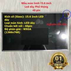 Màn Hình Laptop Toshiba Satellite 15.6 Inch LED Độ Phân Giải HD 1366x768 Dùng Cho L600 L600D L605 L605D C655 C655D C660 C660D