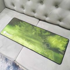 Miếng Lót Chuột Gaming Roccat Xanh Lá 80x30cm Chống Nước, Bề Mặt Trơn, Dày 3mm, Siêu Bền, Chống Trơn Trượt