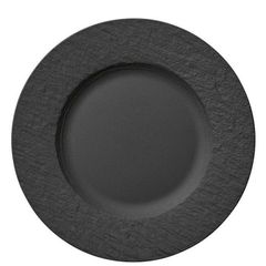 Đĩa ăn tối Villeroy & Boch Rock 27cm - Sứ Mờ Đen Sang Trọng, Dùng Hàng Ngày, Tiện Lợi trong Máy Rửa Chén và Lò Vi Sóng