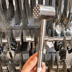 Búa Dần Thịt WMF Profi Plus Inox 18/10 Cao Cấp - Dụng Cụ Làm Mềm Thịt Chuyên Nghiệp Cho Steak, Thịt Chiên, An Toàn Với Máy Rửa Chén