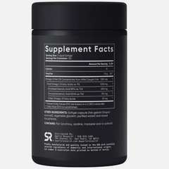 Viên Dầu Cá Omega-3 Triple Strength Sports Research 150 Viên - Bổ Sung EPA DHA Tinh Khiết, Dễ Uống, Hàng Mỹ